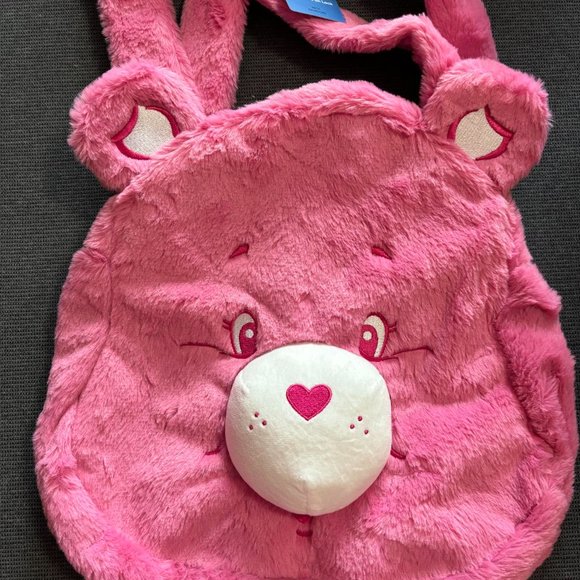 Cheer Bear Dark Pink Care Bears Handbag - Picture 2 of 4